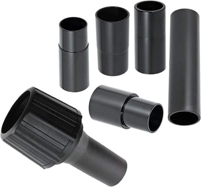 Stofzuiger Adapter Set - Adapter Kit Slang Verloopstukken - Stofafzuiging Gereedschap - Universele Pasvorm - 30-38mm - Zwart