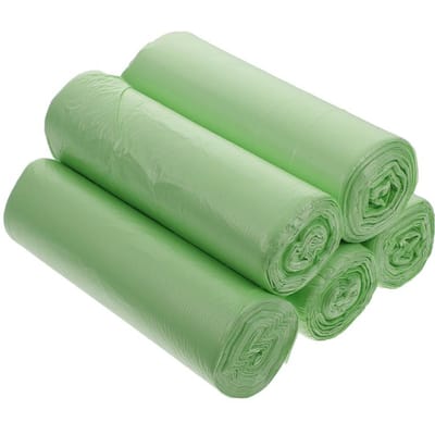 100 Pièces Sacs Poubelle Biodégradables Déchets Compost Compostables Jetables Sac Poubelle Jetable