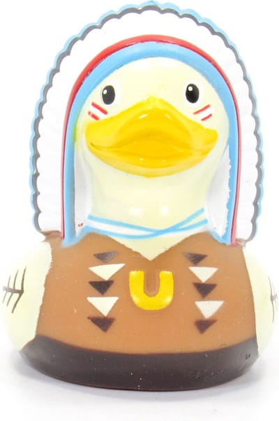 Deluxe Mini Chief Duck van Bud Duck: Mooiste Design badeend ter Wereld