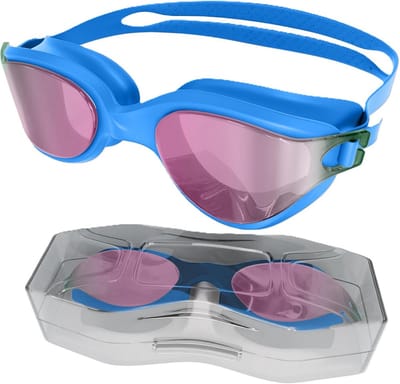 Comfortabele Zwembril Anti-Condens met UV400 Bescherming voor Dames en Heren