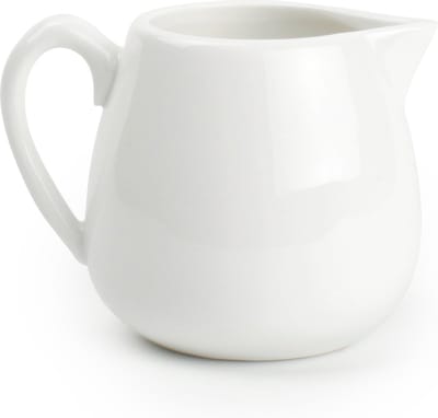 BonBistro Melk-/sauskan 8cl wit Sam (Set van 24)