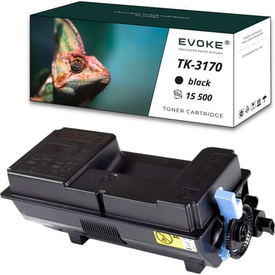 Evoke Compatibele Toner voor Kyocera Tk-3170 Tk3170 Zwart 15500 Pagina's Ecosys P3050Dn P3055Dn P3060Dn