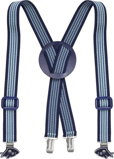 Playshoes Bretels Met Vis Blauw Maat 70