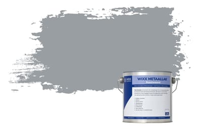 Wixx Aqua Metaallak Roestwerend - 2.5L - RAL 7040 | Venstergrijs