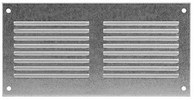 Ventilatierooster 200 mm x 100 mm - Afvoerrooster met Insectenbescherming en Eenvoudige Montage