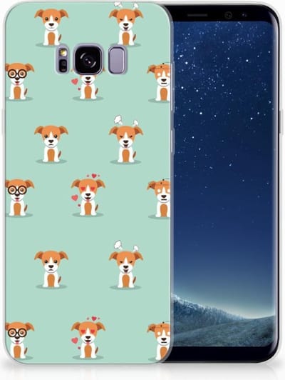 Samsung Galaxy S8 Plus TPU Hoesje Pups
