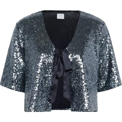 Vrouwen bolero met pailletten KAFFE Lau