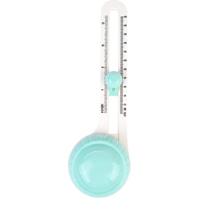 Coupe-papier circulaire, couteau à papier, outil de coupe de papier rond rotatif fait à la main, 1 pièce vert