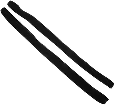 Kettinghoezen Schommel - Beschermhoezen Touw - Veilig Spelen - Zacht Gewatteerd Materiaal - 79 cm - Zwart