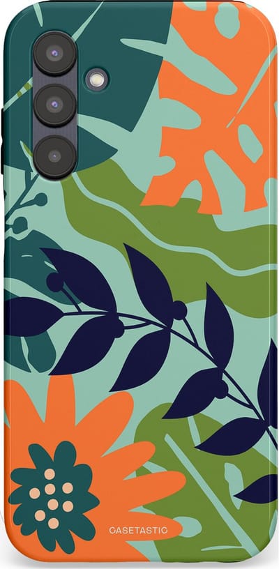 Casetastic Hoesje Geschikt voor Samsung A25 - Stijlvolle Beschermende Duo-layer Case - Wildbloei