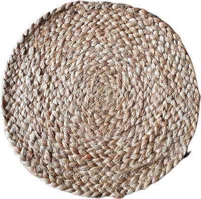 Van René Pannenonderzetter Naturel Jute rond 22cm per 2 stuks