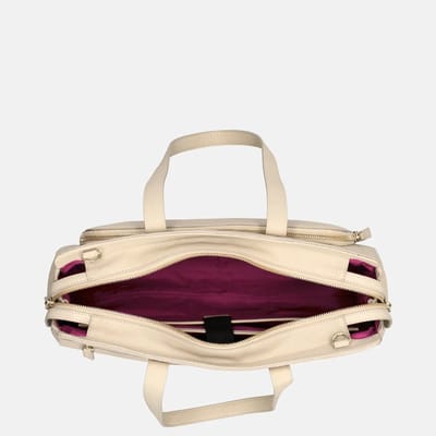 Rise of Rosa laptoptas 16 inch offwhite
