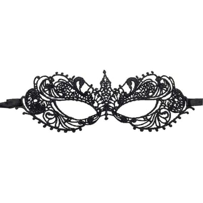 Zwarte Koningin Kant Masker Borduurwerk Applicaties Feest Carnaval Masker Vrouw Accessoires Bruiloft Masker Halloween Maskerade Masker D
