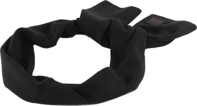 BOSS Sjaal Foxon Knitted Scarf Black Zwart