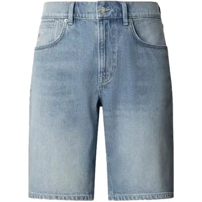 Pepe Jeans Camden Tapered Fit Korte Jeans Blauw 32 Man