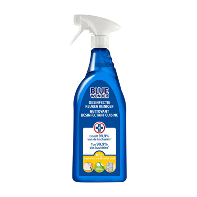 Blue Wonder - Allesreiniger Spray - Keuken - Hygiënische Schoonmaak - 750ml - 1 stuk
