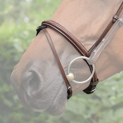 Combinatie paardenneusriem Jump'In One Paris