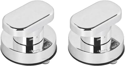 Allecta - Zuignap Handvat Glas Spiegel Deur Kast Koelkast Badkamer