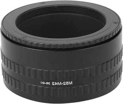 M52 M42 36 90mm Len Focusing Helicoid Adapter - Aluminium Macro Helicoid Adapter voor Camera, Verstelbare Vergroting en Macro Lens Ring Adapter
