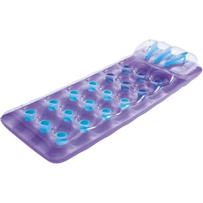 BESTWAY Luchtbed - 188 x 71 cm - 3 kleuren (willekeurig) paars, Oranje en Blauw