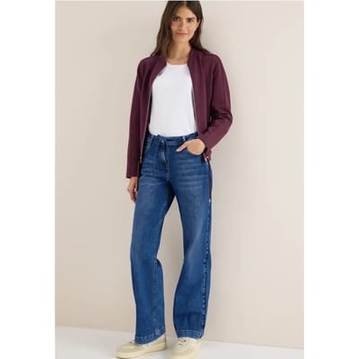 Jeans met gallonstrepen