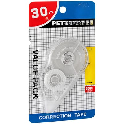 1 stuks Correctietape Roller Witte Plakband voor Student Fout Gum Tape Schoolkantoorartikelen Schrijfwaren