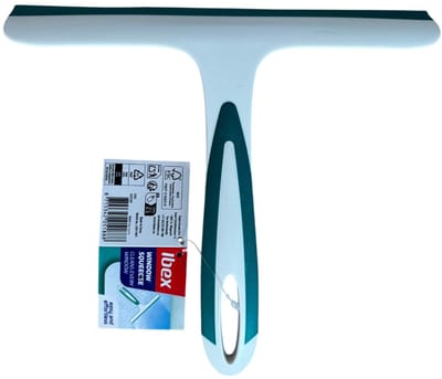 Ibex - Aftrekker - Douchewisser - Raamtrekker - Douchewisser - Streeploos Droogresultaat - Donker Groen - Met handige ophanghaak - Window Squeegee - Easy and Effortless - 24,5 cm