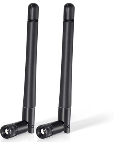 Omnidirectionele Dual-Band Wifi Antenne voor Beveiligingscamera en Router - 3 dBi MIMO RP-SMA