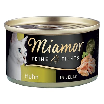 Miamor - Fijne filets blik 24x100g - Kip in gelei