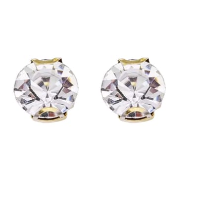 Magneet oorbellen goudkleur 10 mm- geen gaatje- Charme Bijoux