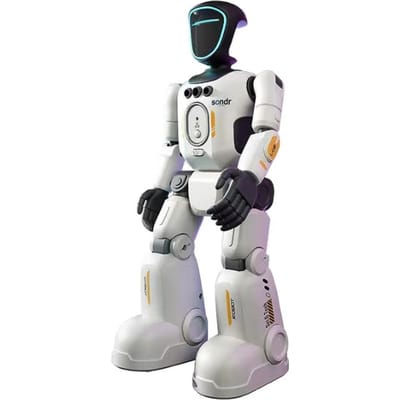 Gebaarherkenning RC Robot Programmeerfunctie Dansfunctie Intelligente Robot 2.4G Afstandsbediening Opnamefunctie wit