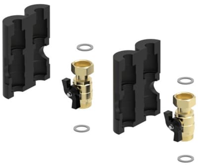 Brötje Afsluit-set Warmtepomp ADH WP 1", geïsoleerd, 7877119