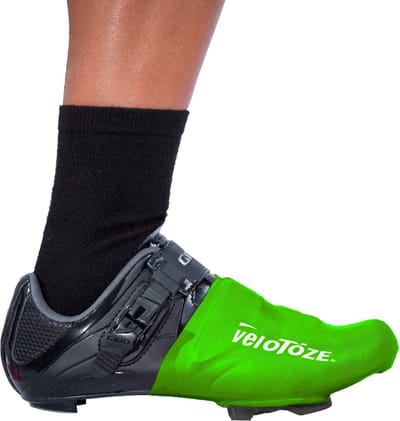 veloToze Toe Cover Viz- Green -  One Size - Overschoenen
