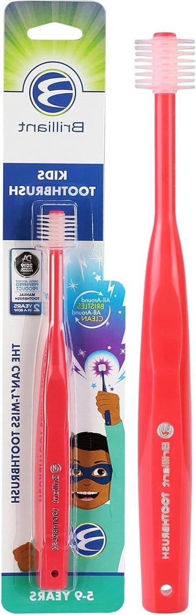 Kindertandenborstel - 360 graden borstel - Mondhygiëne verbeteren - Meer dan 10.000 microvezelborstelharen - 1778 x 762 x 152 cm