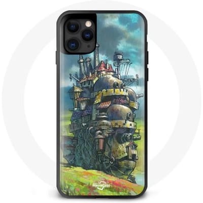 Coque Iphone 11 Pro Max dessin animé Le Château Ambulant Sophie orpheline Hauru magicien séduisant s