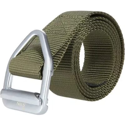 NILS CAMP NC1728 - Tactische Riem - Groen - 125cm - Minimalistisch