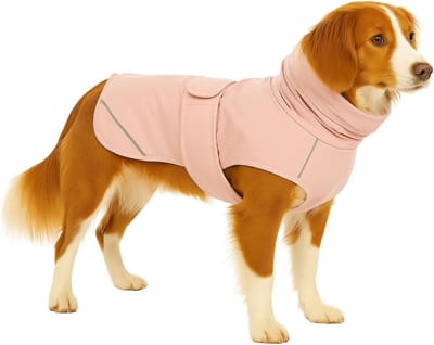 Hondenjas – Flamingo Cujo – honden jas – hondenjasjes winter – hondenjas waterdicht – 45 cm – A:45cm B:51cm C:58-60cm – roze