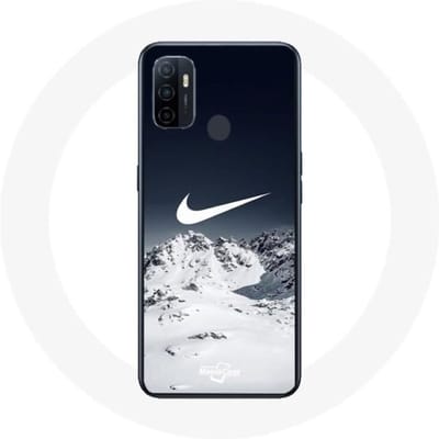 Coque Oppo A53 Nike Logo Niege Hiver