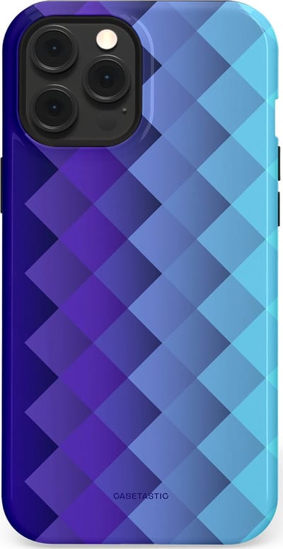 Casetastic Hoesje Geschikt voor Apple iPhone 12 Pro Max Magsafe - Stijlvolle Beschermende Duo-layer Case - Artica