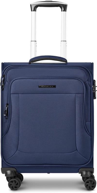 Franky Melbourne 3.0 4-wiel cabinewagen 55 cm - Zachte bagage - Combinatieslot - dark blue