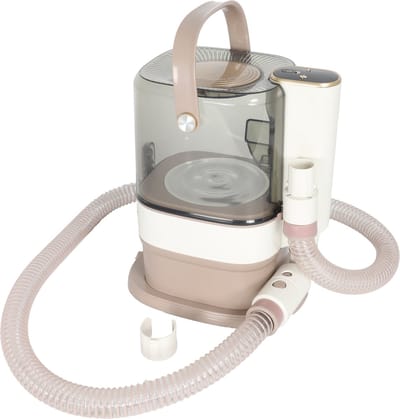GD. EDI Complete vachtverzorgingskit luxe voor Honden, Stofzuiger & Tondeuse in Één- 3,2 liter - 6 in 1 luxe