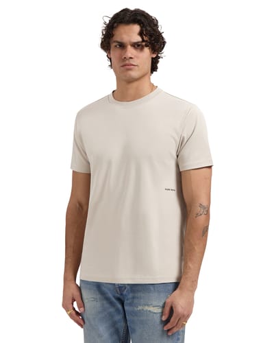 Pure Path Sideline Wordmark T-shirt Sand  L