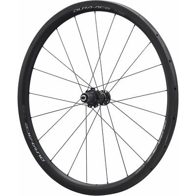 Shimano Dura Ace R9200 C36 Carbon Tubular Achterwiel Racefiets Zwart 10 x 130 mm / Shimano/Sram HG