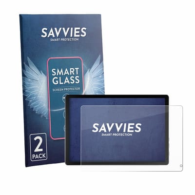 2 Stuks Savvies Screenprotector - geschikt voor Muisoo MSOKB1001 10.1" - beschermfolie glas transparant