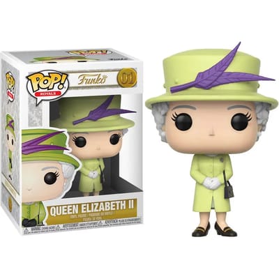 Funko - Royal Family POP! Queen Elizabeth II 9 cm Verzamelfiguur - Multicolours