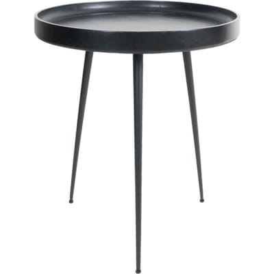 Salontafel Sarno Zwart 60 x 60 cm - Rond - Industrieel