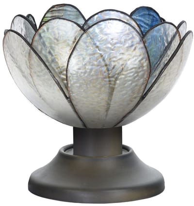 Tiffany Tafellamp Sparkling Pioenroos - Art Deco Trade