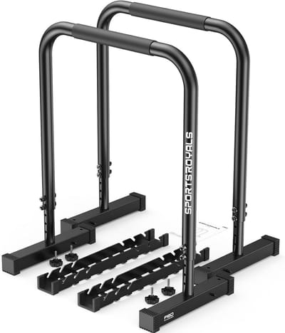 Instelbaar Dipstation voor Calisthenics en Krachttraining Thuis