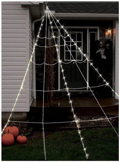 LED Spinnenweb Halloween Decoratie