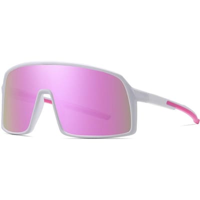 Vélo Vélo de Route Conduite Lunettes Protection UV VTT Réduction Éblouissement Lentille Polarisée Hommes et Femmes Coupe-Vent Vélo Activité Extérieure Sport UV Prot
